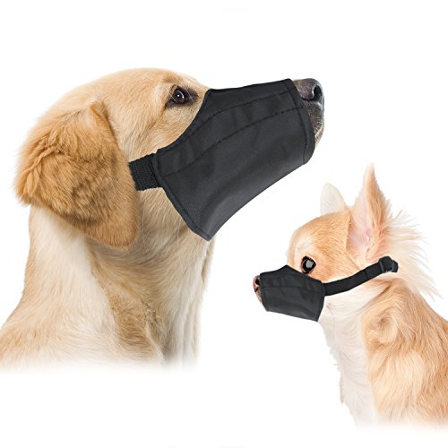 Small Quick Fit Dog Muzzle, Size 1, fit Snout Size 5', by Pet Supply City, LLC