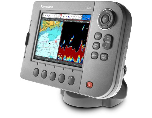 Raymarine A70D 6.4-Inch Waterproof Marine GPS and Chartplotter (With U.S. Coastal Charts)