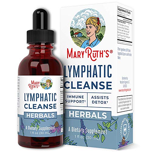 Organic Lymphatic Blend by MaryRuth’s | Herbal Blend Lymphatic Support with Red Root Bark, Echinacea & Elderberry | Lymphatic Support Supplement Provides Antioxidants & Immune Support