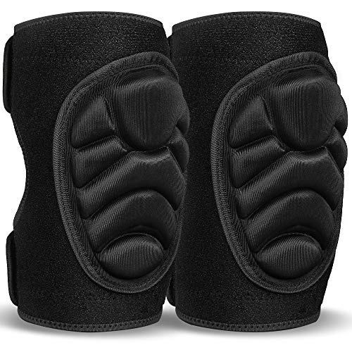 JOYSEUS Gardening Knee Pads & Kneeling Cushions, Premium Kneeling Pad with Extra Thick Foam Cushion, Soft Inner Liner, Adjustable Straps for Scrubbing Floors, Gardening, Yoga & Construction