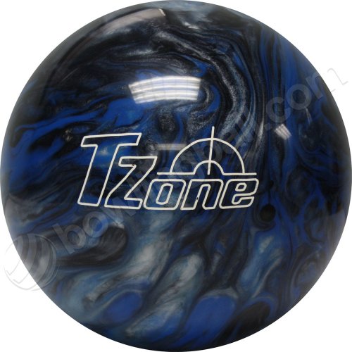 Brunswick TZone Indigo Swirl Bowling Ball (15-Pounds)