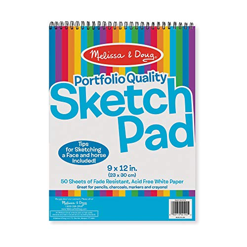 Melissa & Doug Sketch Pad (9 x 12 inches)