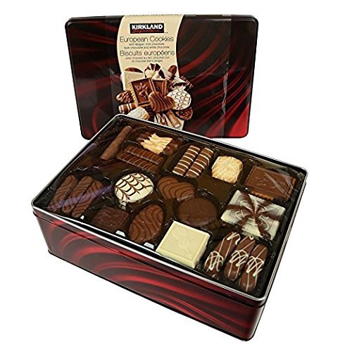 Kirkland Signature European Cookies with Belgian Chocolate, 49.4 Ounce