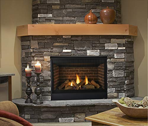 Majestic Quartz Series Direct Vent Gas Fireplace with Intellifire Ignition (42N)