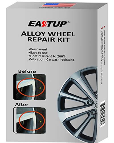 EASTUP 80019 Alloy Wheel Repair Kit Alloy Rim Scrapes Scratches Remover