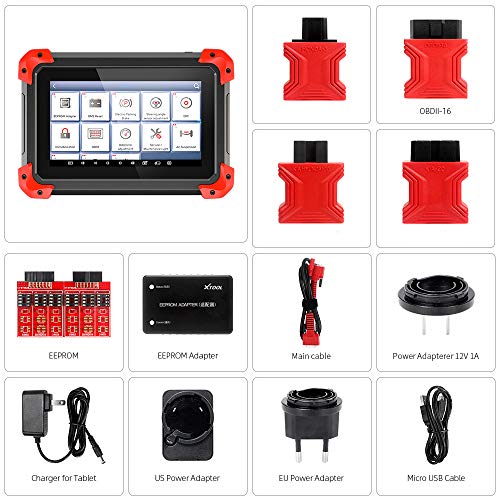 XTOOL X100 PAD OBD2 Code Reader Auto Key Programmer Diagnostic Tool OBD2 Scanner with EEPROM Update Online No Need Activate Code