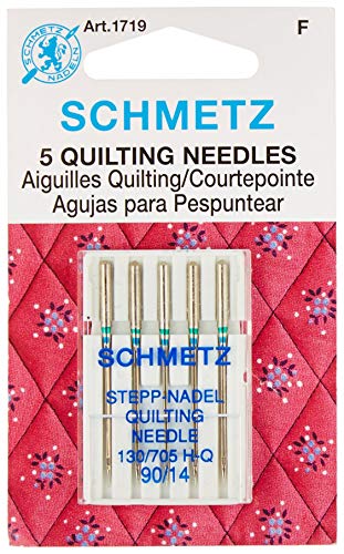 Euro-Notions 71834 Quilt Machine Needles-Size 14/90 5/Pkg