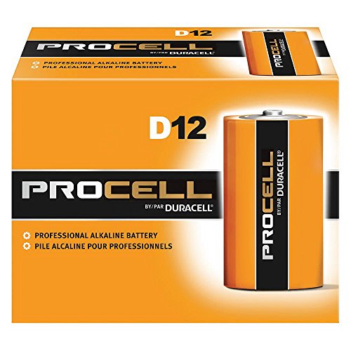 Duracell Procell Pc1300 Size D Alkaline Battery Bulk Case of 72