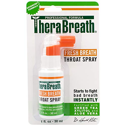 TheraBreath Fresh Breath Throat Spray, 1 Ounce Bottle