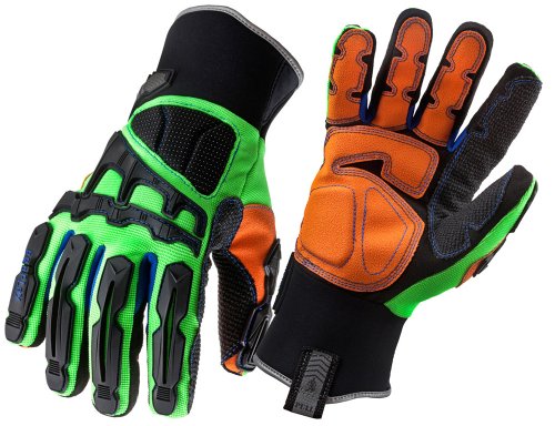Ergodyne ProFlex 925F(x) WP Thermal Waterproof Dorsal Impact-Reducing Gloves, XX-Large