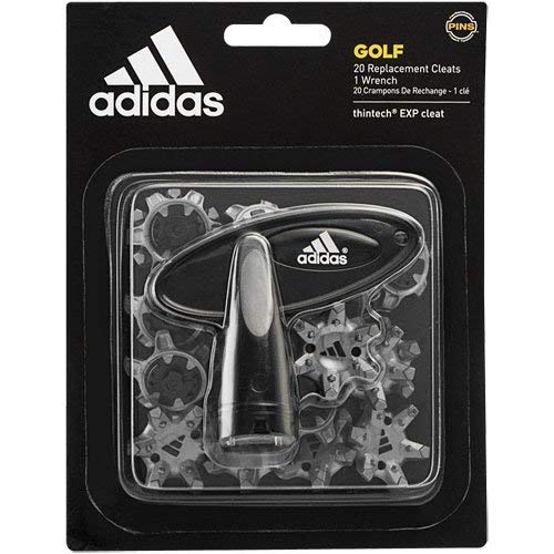 adidas Thintech Exp Clamshell Golf Cleats 20 Count Black