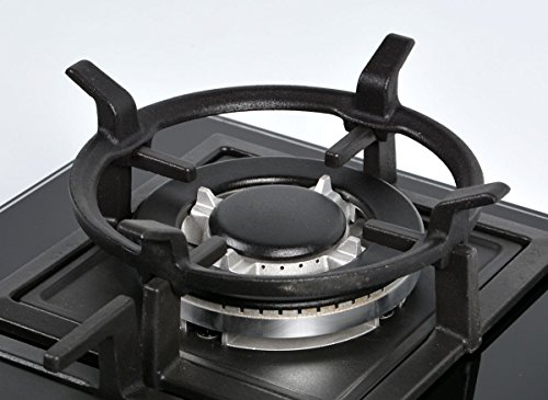 K&H Gas Cooktop Black Cast Iron Wok Support Ring