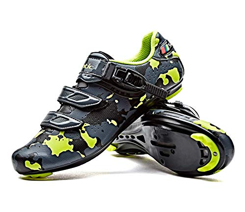 Santic Cycling Shoes Road Bike Shoes Spin Shoes with Buckle