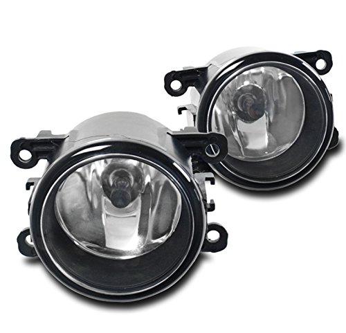 ZMAUTOPARTS Bumper Driving Fog Lights Lamps Chrome For Acura/Ford/Honda/Jaguar/Lincoln/Subaru/Suzuki