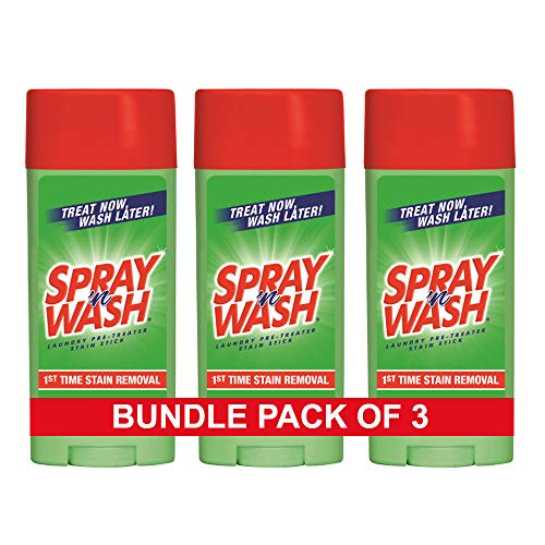 Spray 'n Wash Pre-Treat Laundry Stain Stick, 3 Oz (Pack Of 3)