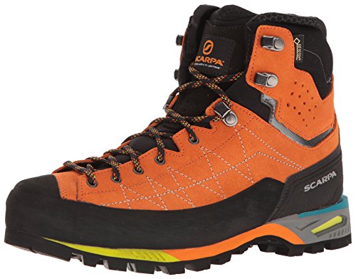 SCARPA Men's Zodiac TECH GTX Mountaineering Boot, Tonic, 10.5