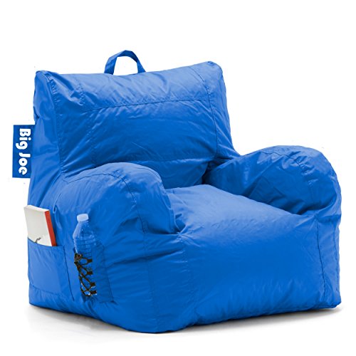 Big Joe Dorm Bean Bag Chair, Sapphire Blue