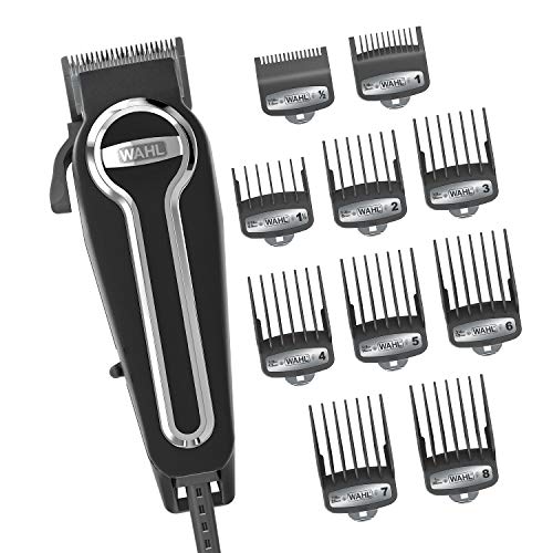 Wahl Clipper Elite Pro High-Performance Home Haircut & Grooming Kit for Men – Electric Hair Clipper – Model 79602