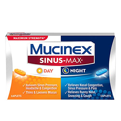 Mucinex Sinus-Max Max Strength Day & Night Caplets 20 ct
