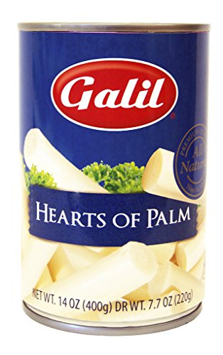 Galil Whole Hearts of Palm, All Natural/Non-GMO 14-Ounce Cans (Pack of 12)
