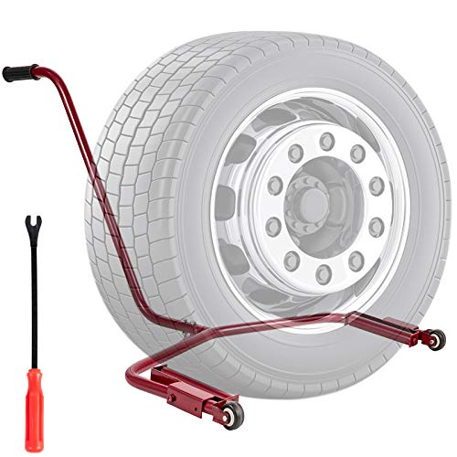 VEVOR Tire Dolly 300 LBS Load Capacity Wheel Dolly Truck Tire Wheel Dolly Heavy Duty Cart Easy to Use Tire Lifting Tool