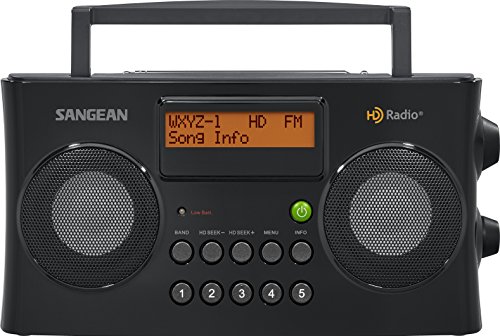 Sangean HDR-16 HD Radio/FM-Stereo/AM Portable Radio