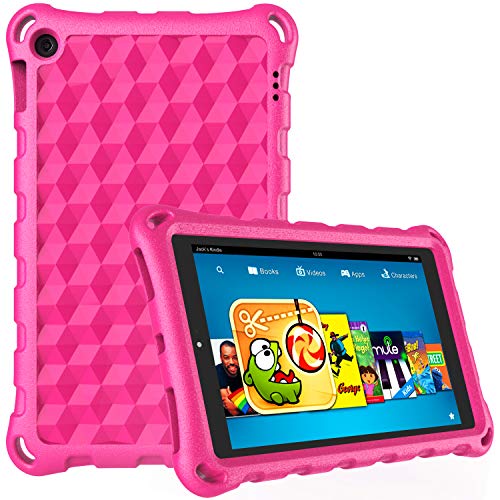 Kindle Fire 7 Case,Fire 7 Tablet Case,DiHines Light Weight Kids Shock Proof Cover for Fire 7 Tablet (Compatible with 7th Generation, 2017 Release/9th Generation, 2019)