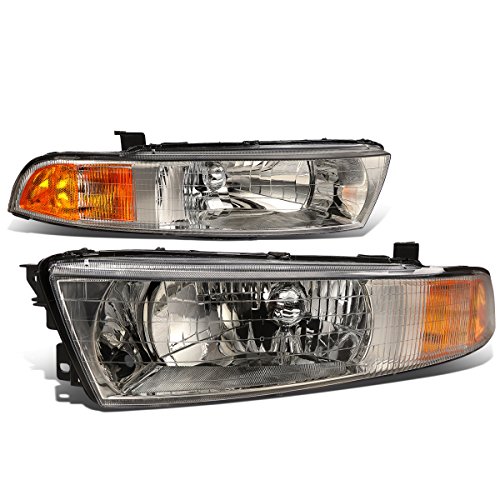 DNA MOTORING HL-OH-068-CH-AM Headlight Assembly Driver And Passenger Side