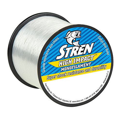 Stren SHIQS30-15 High Impact, 30 lb / 400 yd, Clear