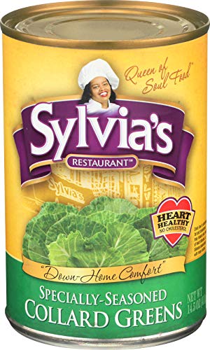 Sylvia's Collard Greens, 14.5 Ounce Packages (Pack of 12)