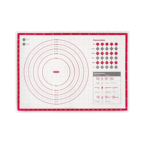 OXO Good Grips Silicone Pastry Mat,Tan,One Size