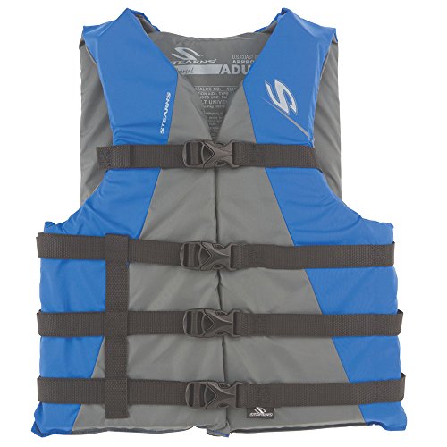 STEARNS Adult Watersport Classic Series Life Vest, Blue