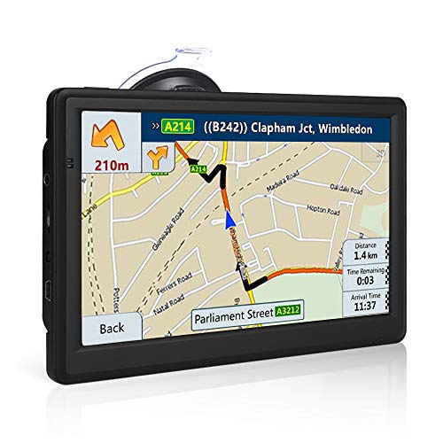 2020 GPS Navigation for Vehivles 7 Inch Screen, Car GPS Navigation with Bluetooth Hands Free Talking, 8GB+256MB Car GPS Navigation System Smooth Running, Lifetime Free Map Upgraded
