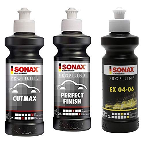 Sonax Cutmax, Perfect Finish, Ex04-06 Kit 250ml