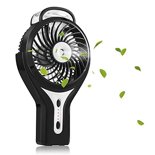 TianNorth Misting Fan Mini USB Handheld Humidifier Mist Water Spray Air Conditioning Moisturizing Fan Portable Face