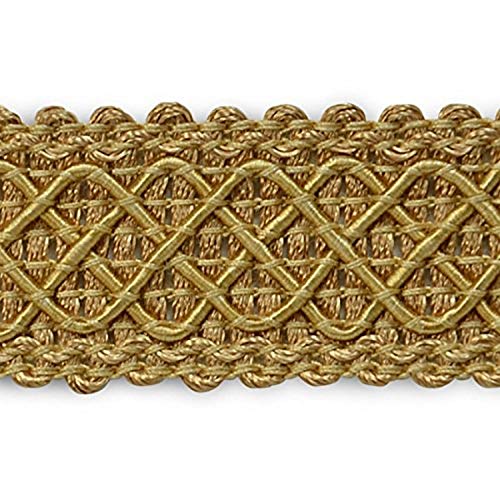 Expo International Jolie Lattice Braid Trim Embellishment, 20-Yard, Gold