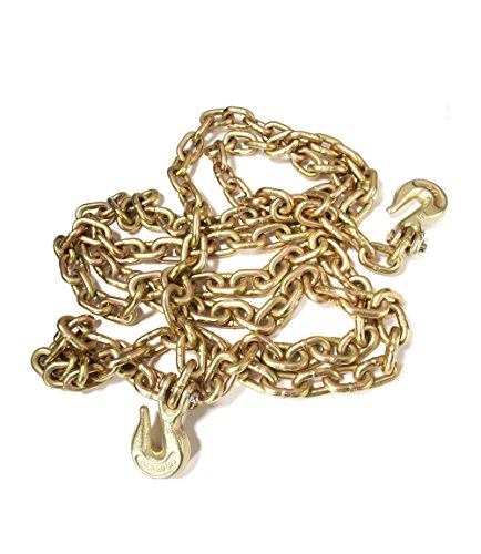 Laclede Chain 3524-620-35 3/8' Grade 70 Transport Chain by 20' Clevis Grab Hook