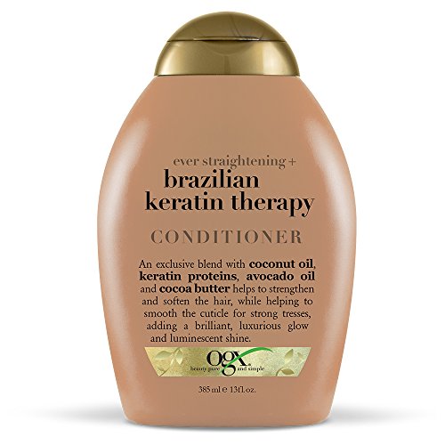 OGX Ever-Straightening + Brazillian Keratin Therapy Conditioner, 13 Ounce