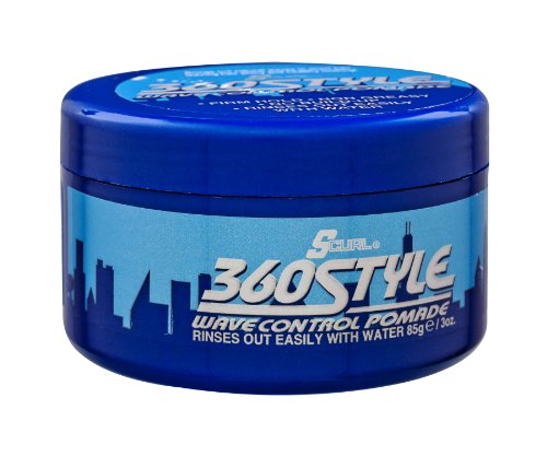 S Curl 360 Style Wave Control Pomade