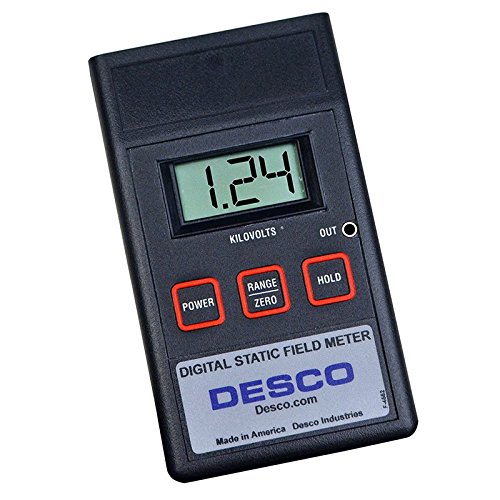DESCO 19492 Digital Static Field Meter, -19.99kV Power Supply