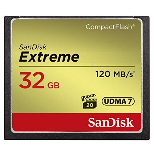 SanDisk Extreme SDCFXSB-032G-G46 32GB CompactFlash Memory Card