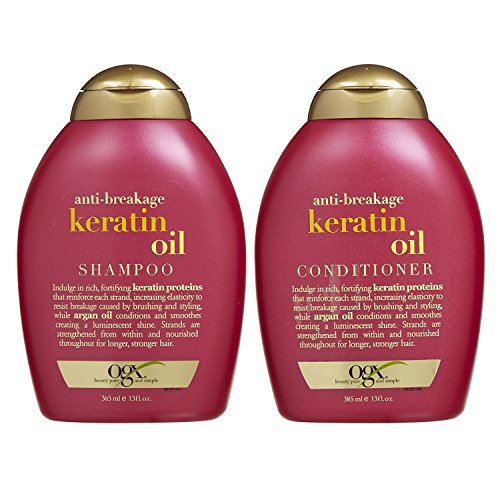 OGX Anti-breakage Keratin Oil Shampoo & Conditioner (13 Ounces)