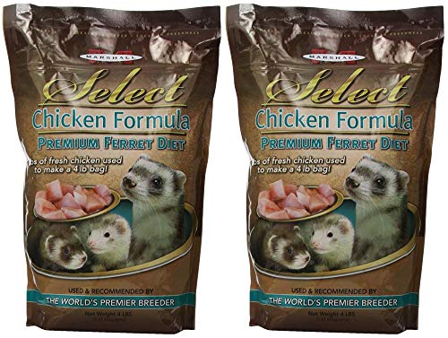 Marshall Pet Products (2 Pack) Select Chicken Formula Premium Ferret Diet