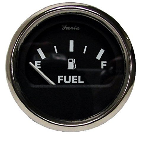 Moeller Marine Electric Dash Mounted Fuel Gauge (33 to 240 Ohm's)