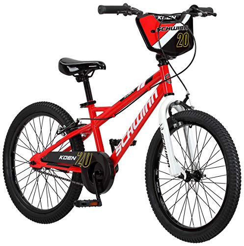 Schwinn Koen Boys Bike for Toddlers and Kids, 20-Inch Wheels, Red