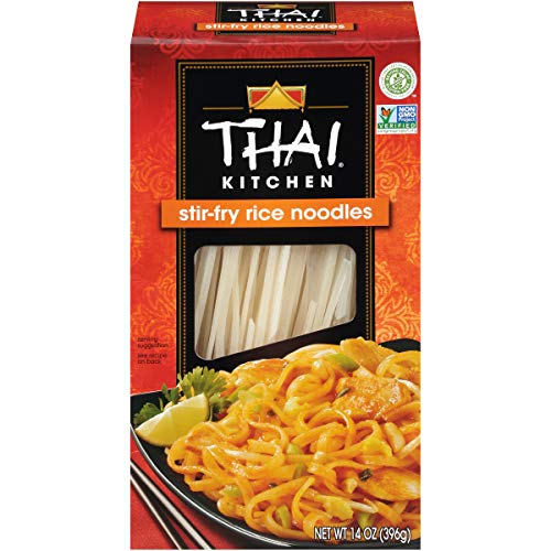 Thai Kitchen Gluten Free Stir Fry Rice Noodles, 14 oz (Pack of 6)