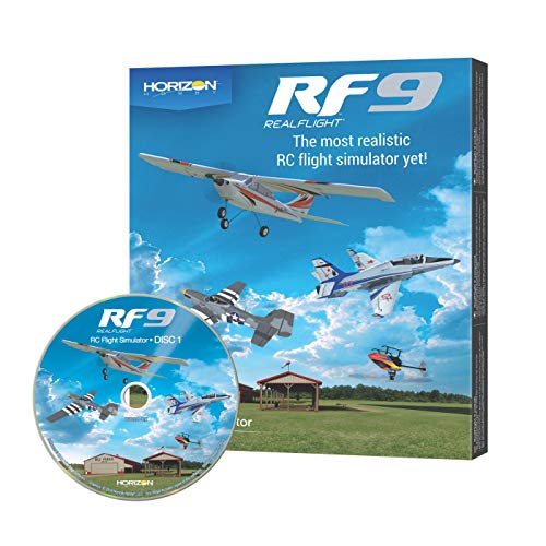RealFlight 9: RF9 Radio Control RC Flight Simulator Software Only (Controller Not Included), RFL1101