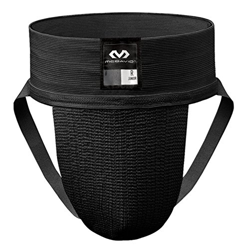 McDavid 3110 Classic Two Pack Athletic Supporter, Black, Large