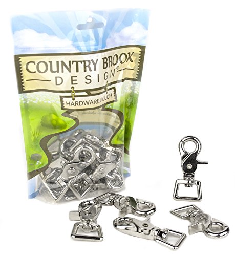 10 - Country Brook Design - 3/4 Inch Trigger Swivel Snap Hooks