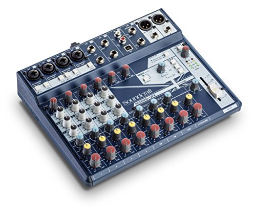 Soundcraft Notepad-12FX Small-format Analog Twelve-Channel Mixing Console with USB I/O and Lexicon Effects (5085985US)